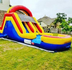 15x20 Dual wet/dry water slide