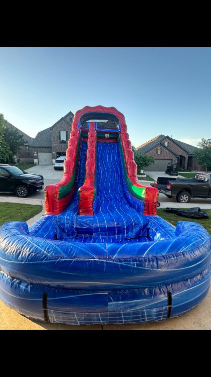 18 ft wet/dry slide